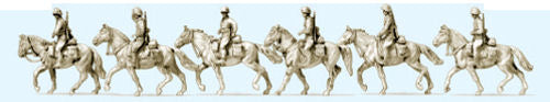 Preiser German Reich 1942-45 Mounted Cavalry (6) Kit PR16617