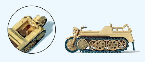 Preiser German Reich 1940-45 Half Track Type HK101(SdKfz2) NSU Kit PR16629