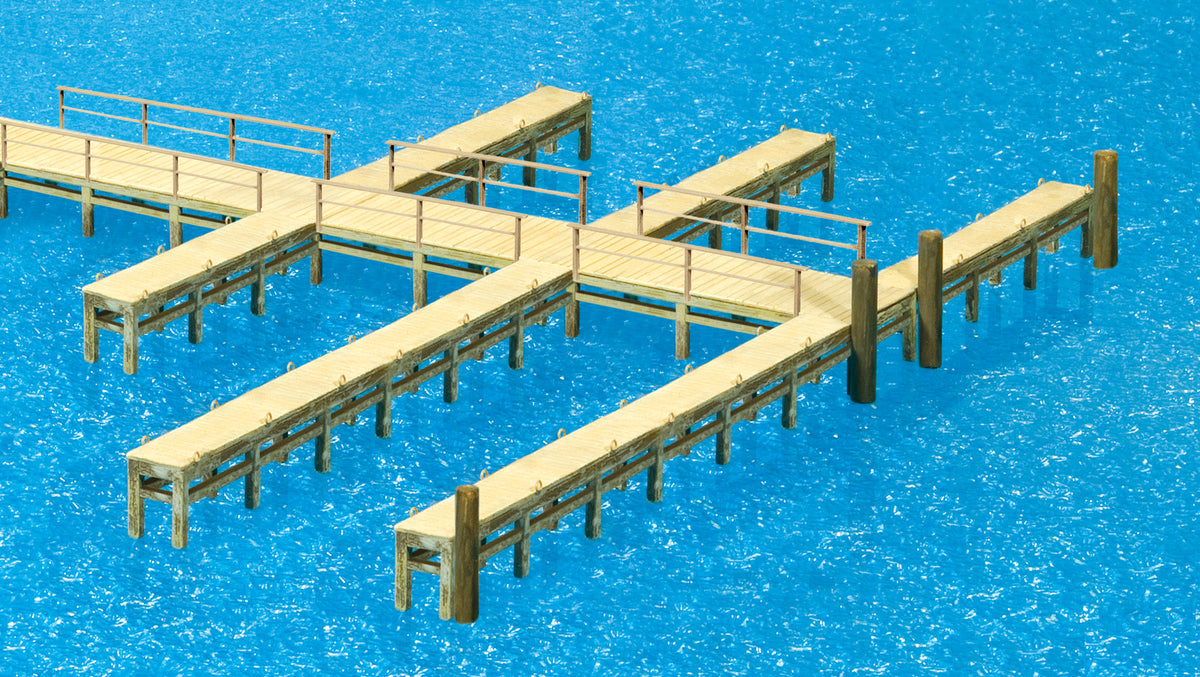 Preiser Pontoon/Landing Stage Kit PR17315