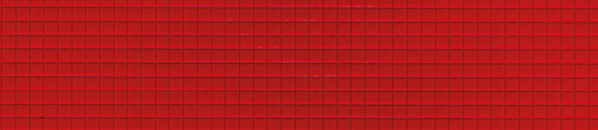Preiser Wall Tiles Sheet Red 95x95mm (3) PR19620