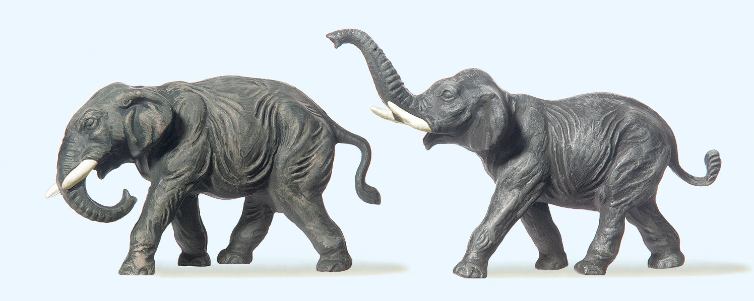 Preiser Circus Elephants (2) Figure Set PR20375