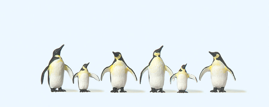 Preiser Circus Penguins (6) Figure Set PR20398