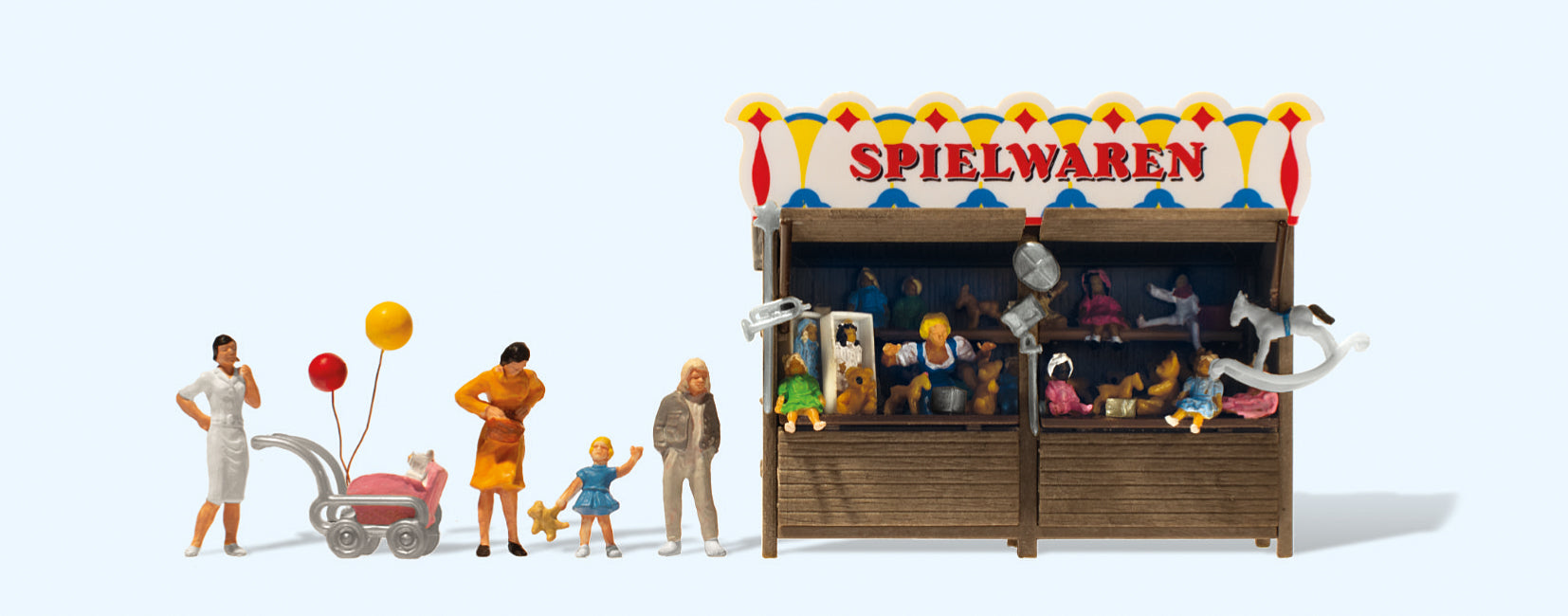 Preiser Funfair Toy Stall 75th Anniversary Set PR24692