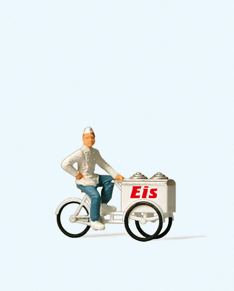 Preiser Ice Cream Man Figure PR28075