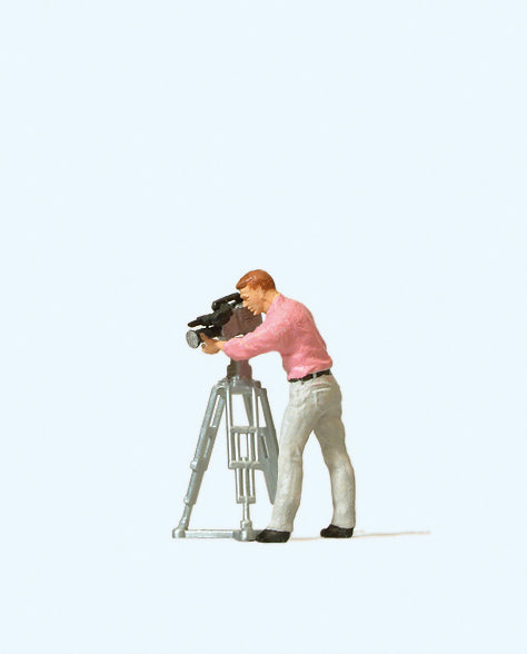 Preiser Camera Man Figure PR28086