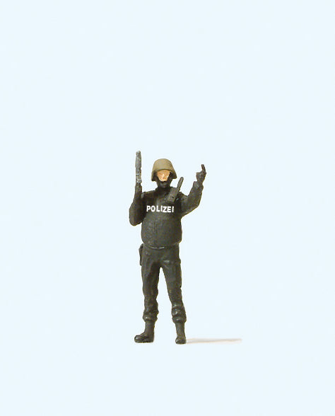 Preiser SWAT Office Figure PR28088