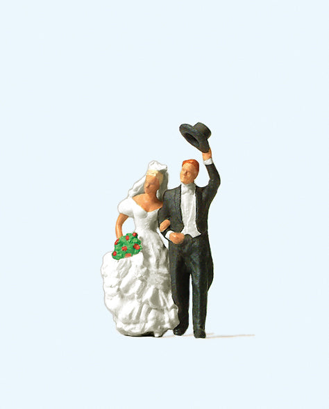 Preiser Wedding Couple Figure PR28091