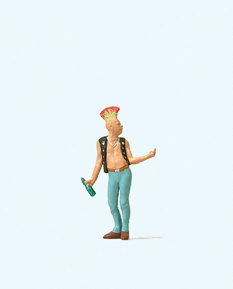 Preiser Male Punk Figure PR28092