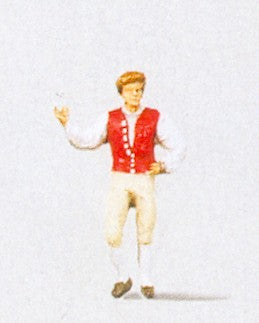 Preiser Man in German (Urach) National Costume Figure PR29023