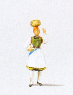 Preiser Woman in German (Urach) National Costume Figure PR29024