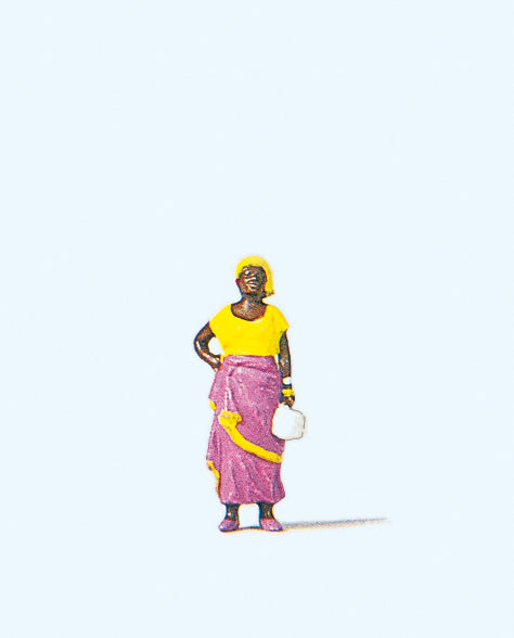 Preiser African Woman Figure PR29047