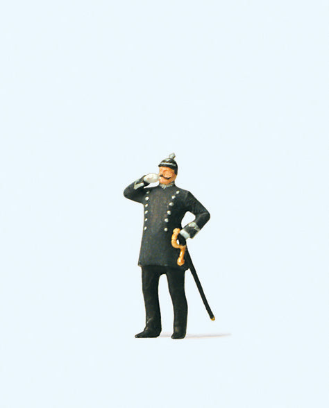 Preiser German Policeman (Berlin 1900) Figure PR29071