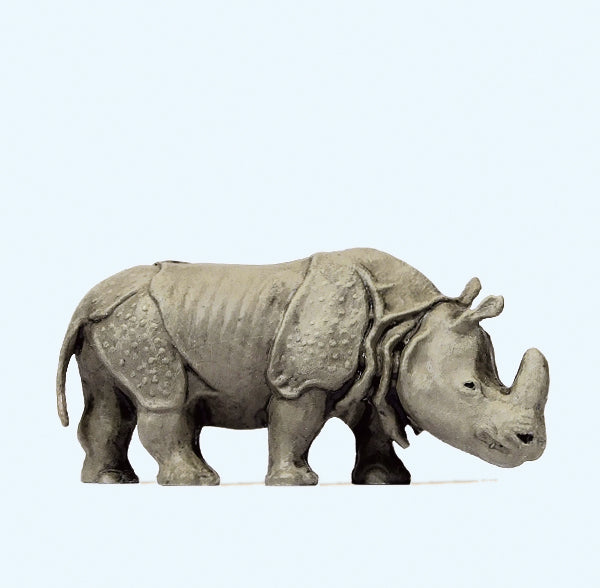 Preiser Indian Rhinoceros (Head Down) Figure PR29502