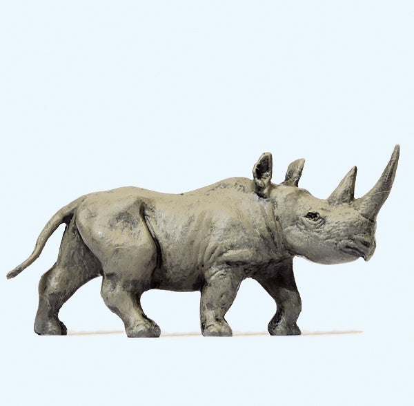 Preiser African Rhinoceros (Head Up) Figure PR29521