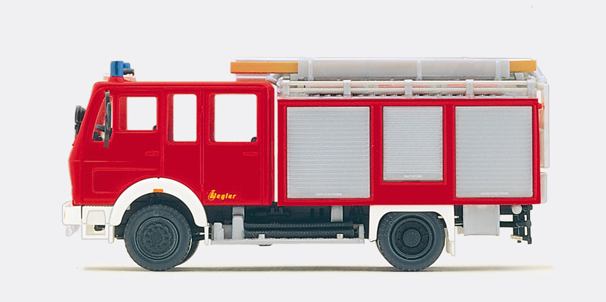 Preiser Fire Service Hose Carrier MB1019 AF/36 Ziegler Body Kit PR31144