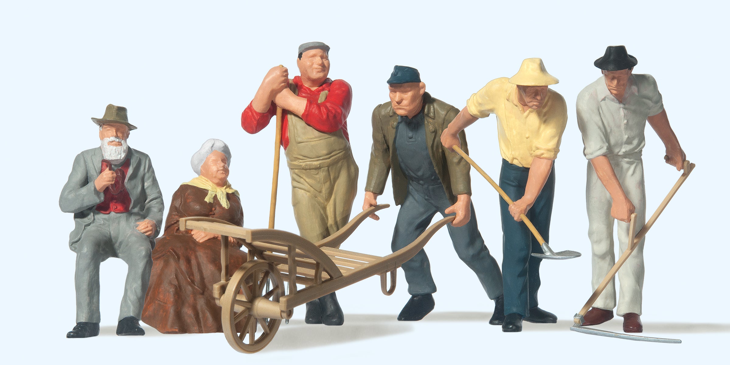 Preiser Rural People (6) Standard Figure Set PR45157