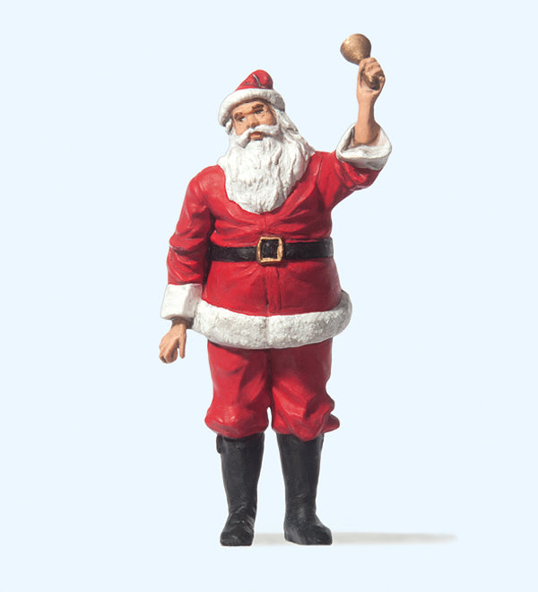 Preiser Santa Claus with Bell Figure PR45501