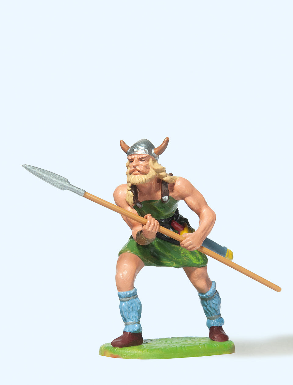 Preiser Gaul Attacking with Spear Figure PR50301