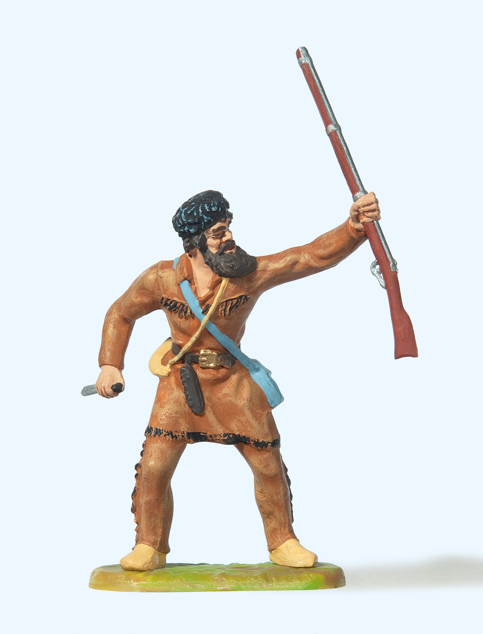 Preiser Trapper Standing with Gun Figure PR54550