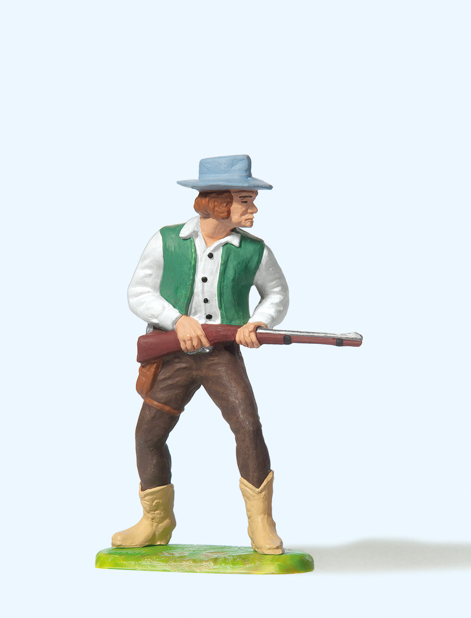 Preiser Cowboy Standing with Gun Figure PR54806