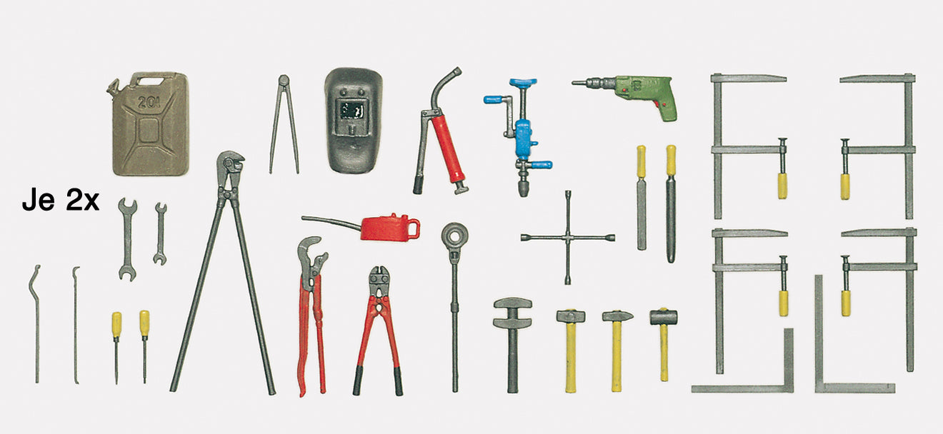 Preiser Tool Set (60) Kit PR57301