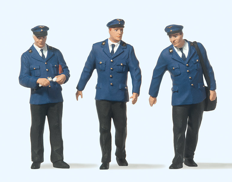 Preiser DB Railway Personnel (3) Figure Set PR63083