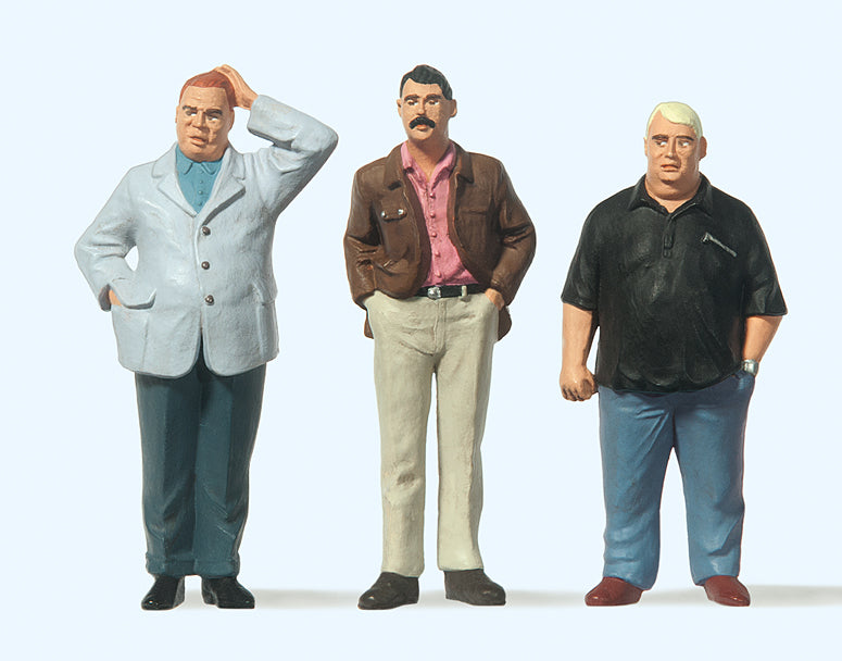 Preiser Serious Situation (3) Figure Set PR63098
