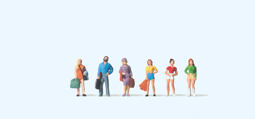 Preiser Teenage Passengers (6) Figure Set PR79023