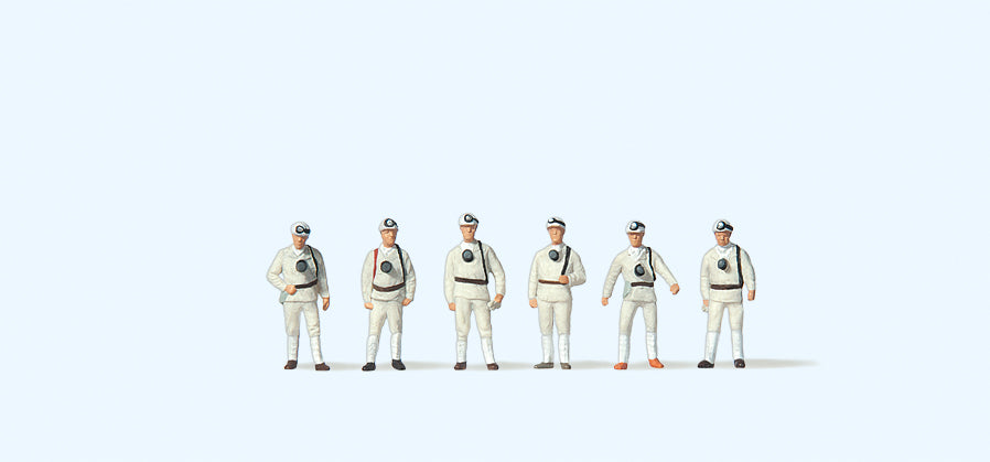 Preiser Miners (6) Figure Set PR79215