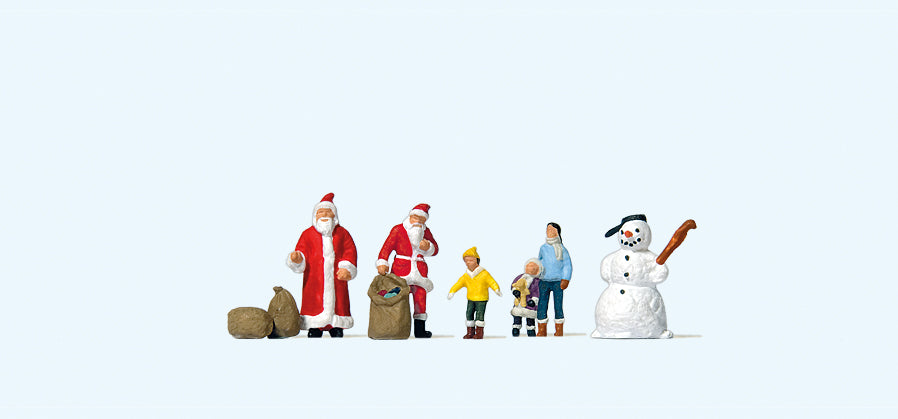 Preiser Christmas (5) Figure Set PR79226