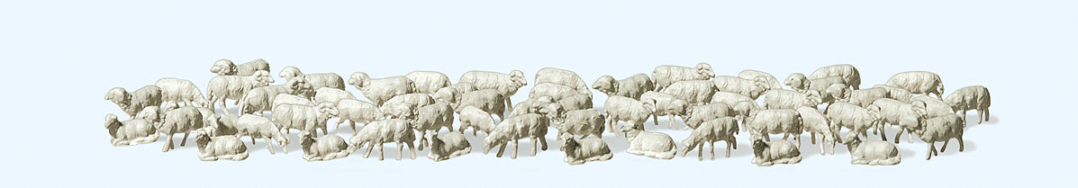 Preiser Shepherds Flock (60) Figure Set PR79252