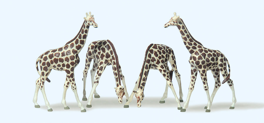 Preiser Circus Giraffes (4) Figure Set PR79715