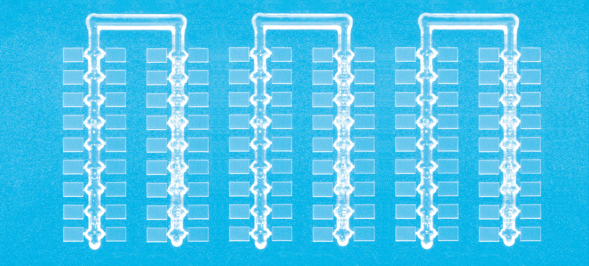 Preiser Clear Bases 7x5mm (108) PR97001