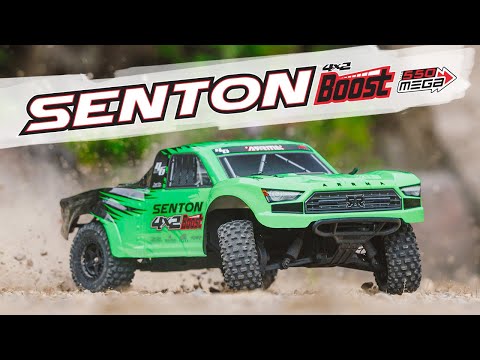 Senton Boost 4X2 SC 1/10 RTR Mega w/8.4v Batt/USB Chg Blue