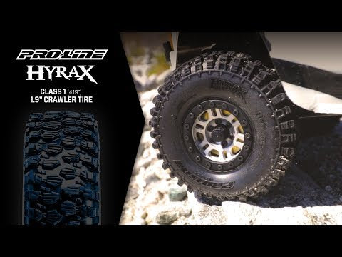 pro-line Hyrax Crawler Tires video