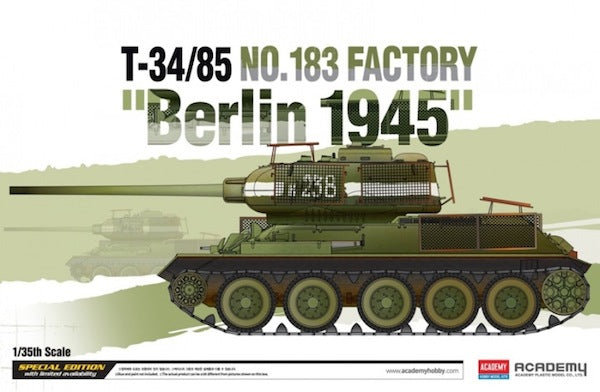Soviet T-34/85 183 Factory 'Berlin 1945' 