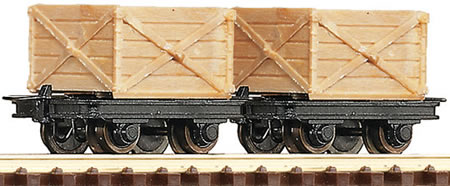 Roco Crate Wagons (2) RC34603