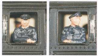 Roco Locomotive Drivers (3) and Firemen (3) Figure Set RC40001