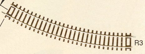 Roco Rocoline Curved Track Radius 3 30 Degree 419.6mm RC42423