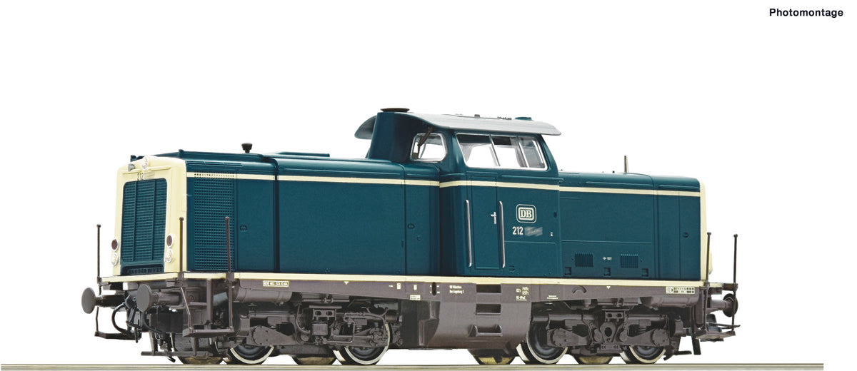 Roco Start DB BR212 Diesel Locomotive IV (DCC-Sound) RC52539