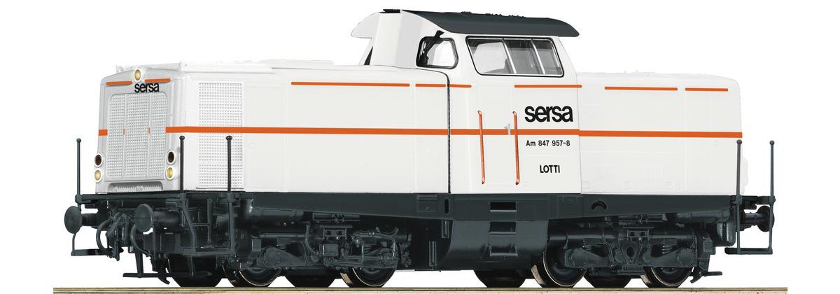 Roco Sersa Am847 957-8 Diesel Locomotive VI (DCC-Sound) RC52566