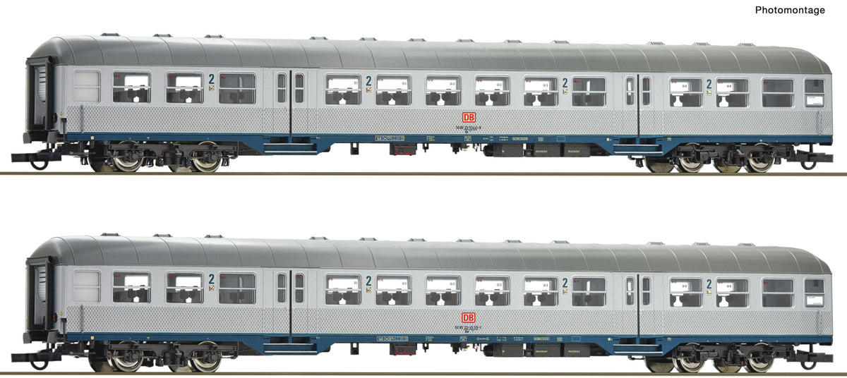 Roco DBAG Bn719/BNr725 Commuter Coach Set (2) V RC6200035