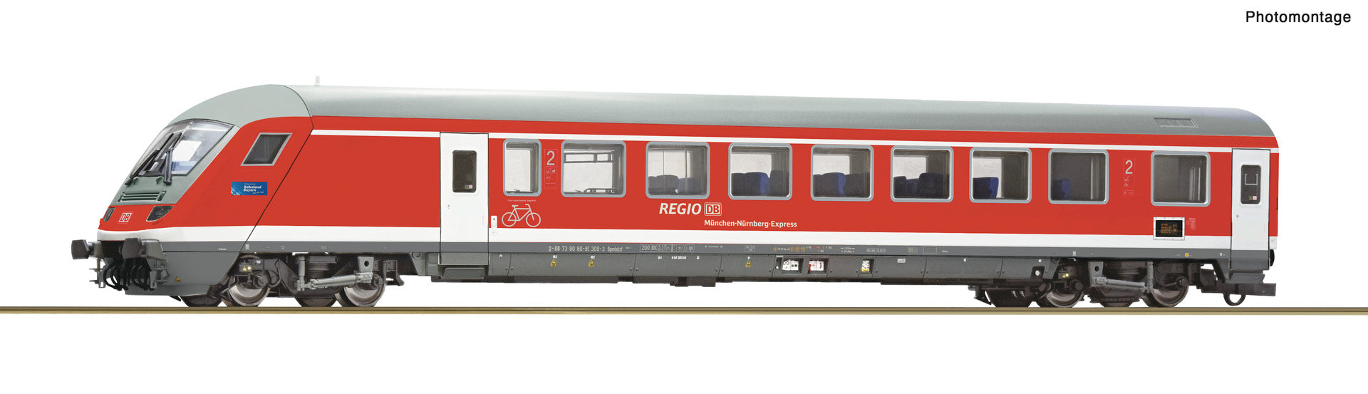DBAG RE Munich-Nurnberg 2nd Class Driving Coach VI
