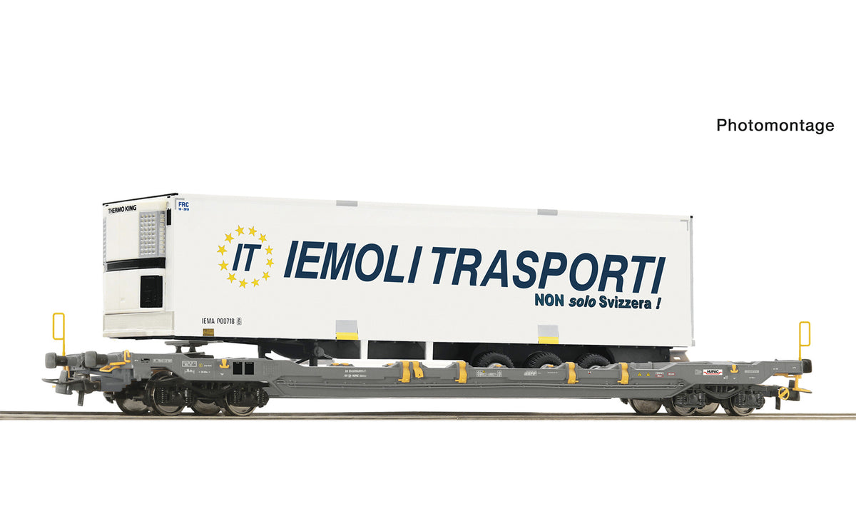 Hupac Sdgnss T5 Pocket Wagon w/Iemoli Trailer Load VI
