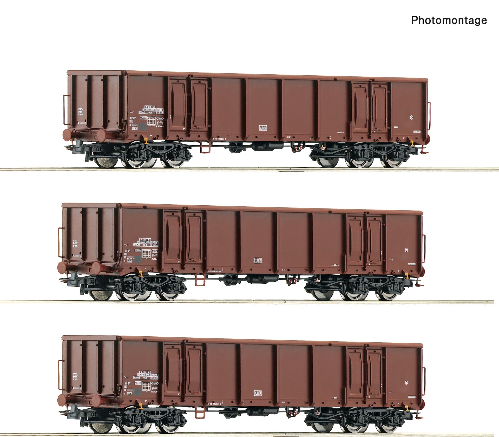 Roco DR Eas5948 Gondola Set (3) IV RC6600103