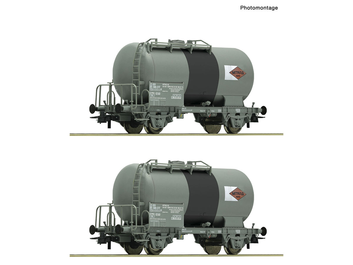 SBB Tank Wagon Set (2) V