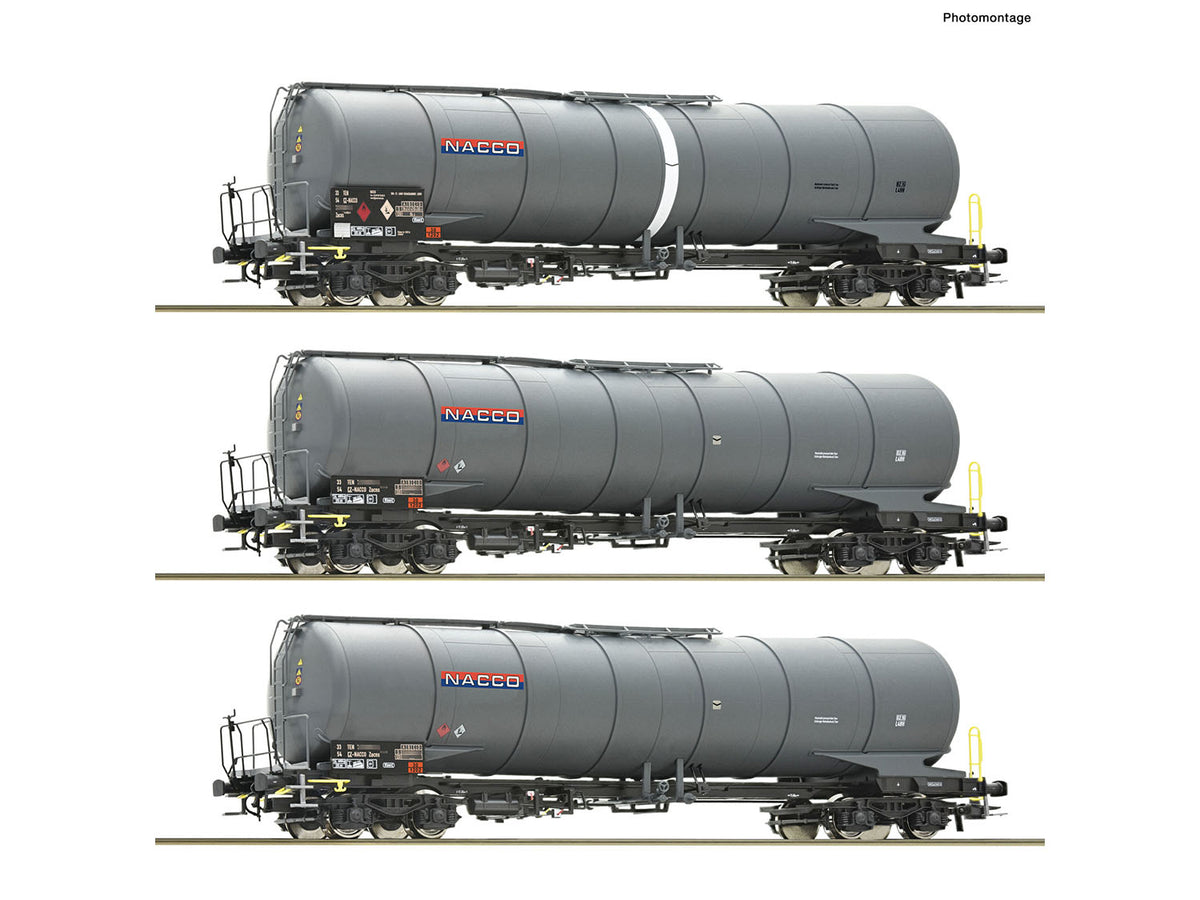 Nacco Zacns Bogie Tank Wagon Set (3) VI