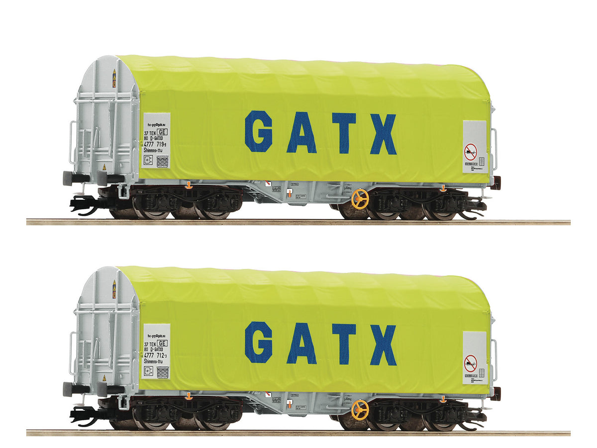 GATX Sliding Tarpaulin Wagon Set (2) VI
