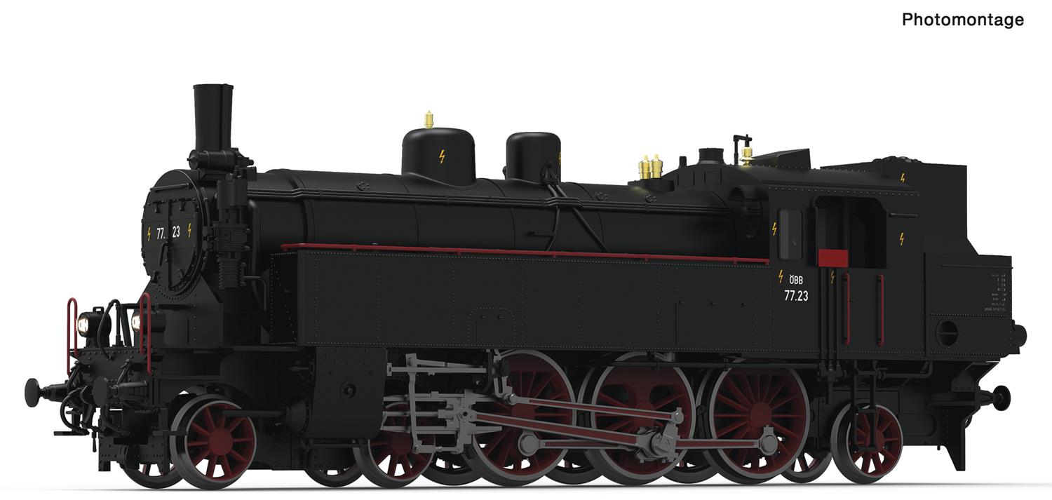 Roco OBB Rh77.23 Steam Locomotive III (DCC-Sound) RC70076