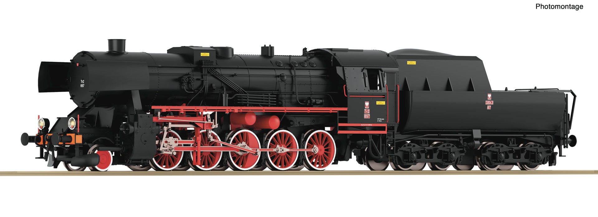 Roco PKP Ty2 Steam Locomotive III RC70107 - Access Models